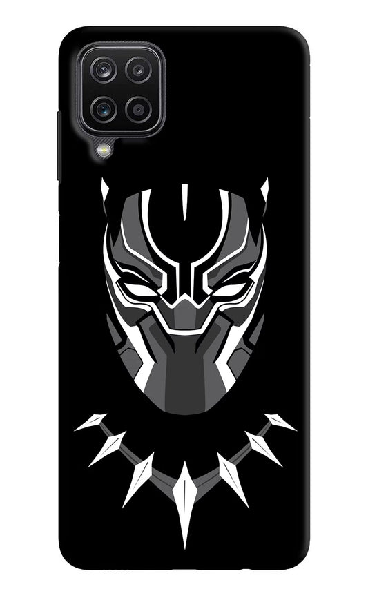 Black Panther Samsung M12/F12 Hard Case Back Cover by Casekaro