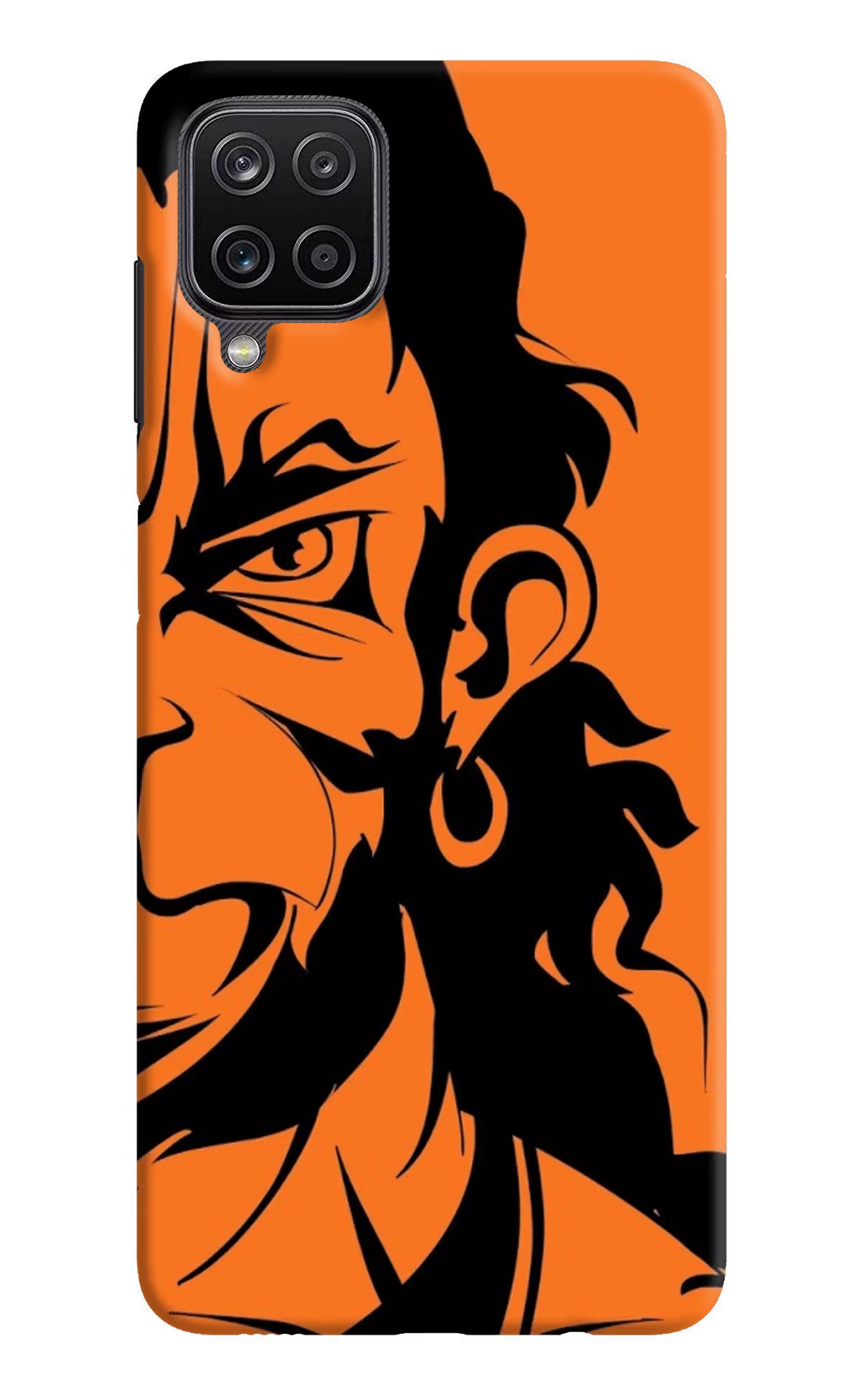 Hanuman Samsung M12/F12 Hard Case Back Cover by Casekaro