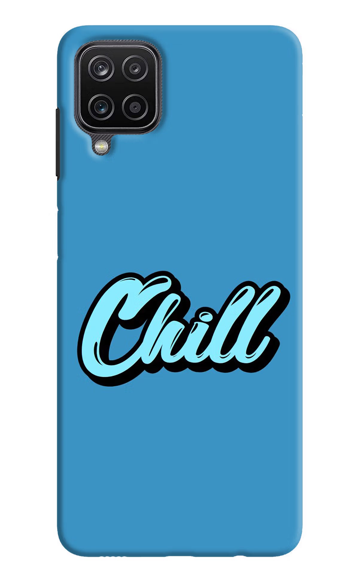 Chill Samsung M12/F12 Hard Case Back Cover by Casekaro