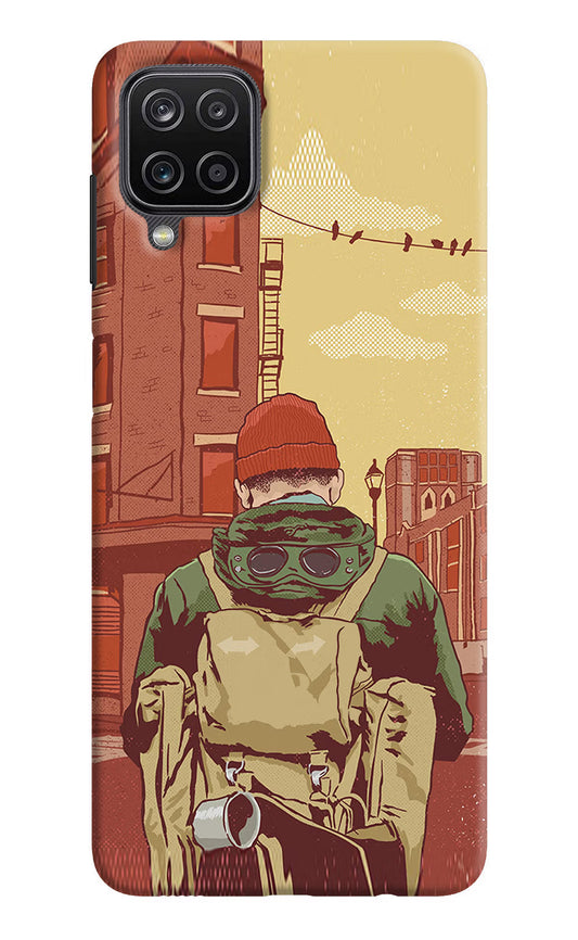 Adventurous Samsung M12/F12 Hard Case Back Cover by Casekaro