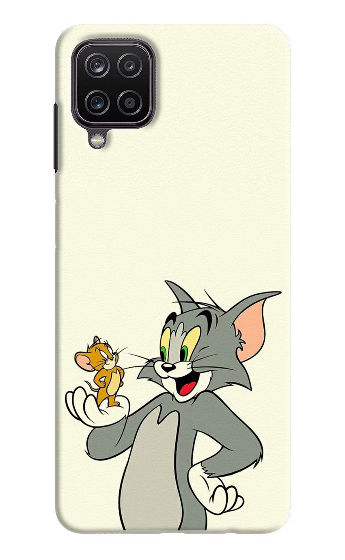 Tom & Jerry Samsung M12/F12 Hard Case Back Cover by Casekaro