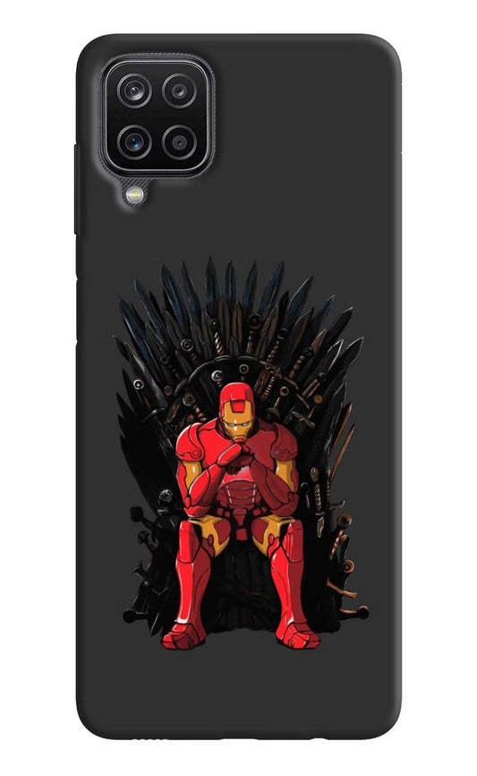 Ironman Throne Samsung M12/F12 Hard Case Back Cover by Casekaro