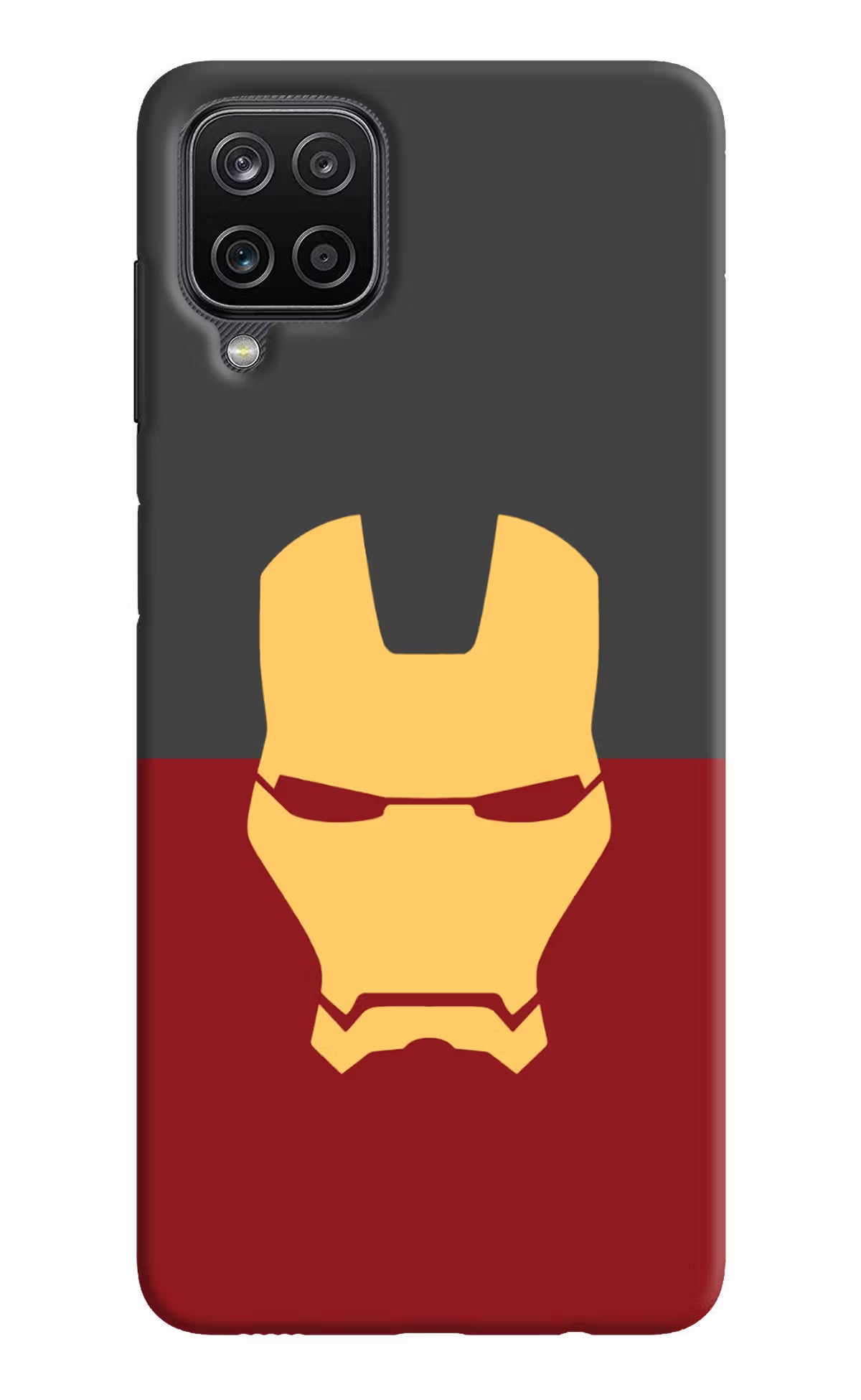 Ironman Samsung M12/F12 Hard Case Back Cover by Casekaro