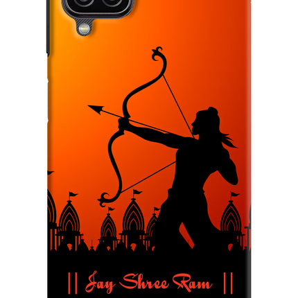 Lord Ram - 4 Samsung M12/F12 Hard Case Back Cover by Casekaro
