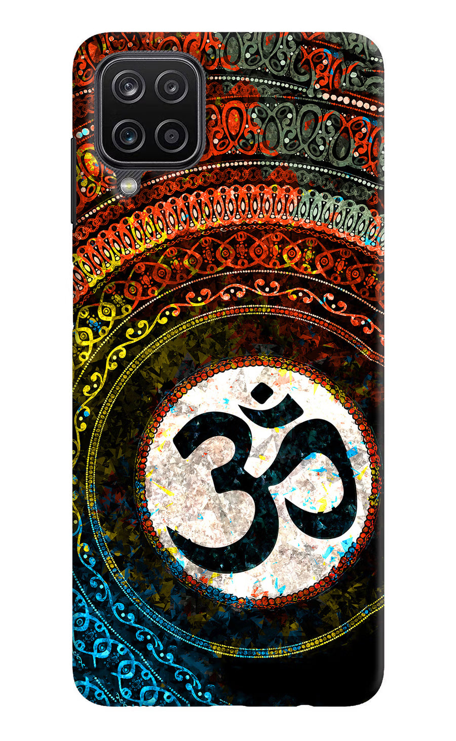 Om Cultural Samsung M12/F12 Back Cover, Hard case