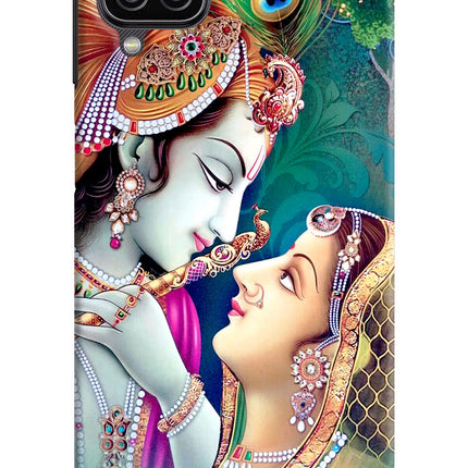 Lord Radha Krishna Samsung M12/F12 Hard Case Back Cover by Casekaro