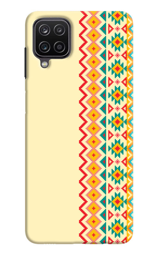Ethnic Seamless Samsung M12/F12 Hard Case Back Cover by Casekaro