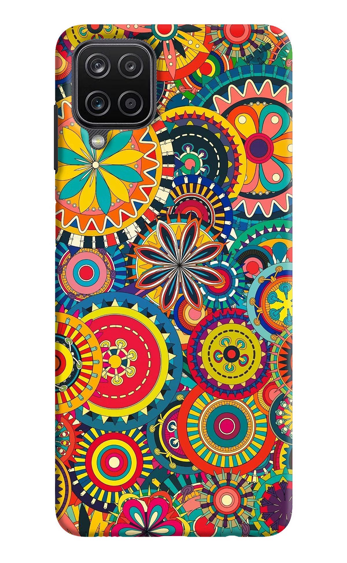 Gol Gol Art Samsung M12/F12 Hard Case Back Cover by Casekaro