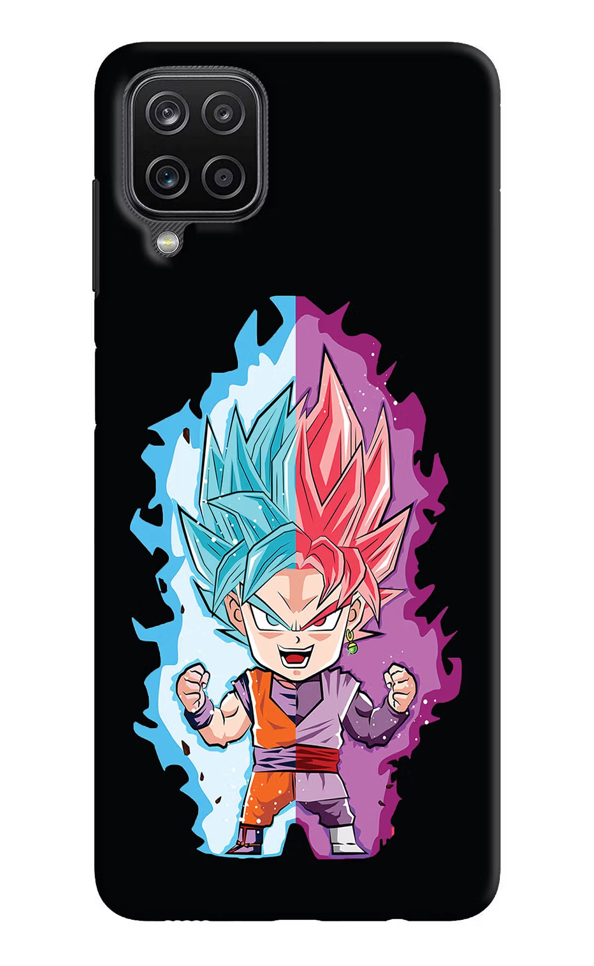 Chota Goku Samsung M12/F12 Hard Case Back Cover by Casekaro