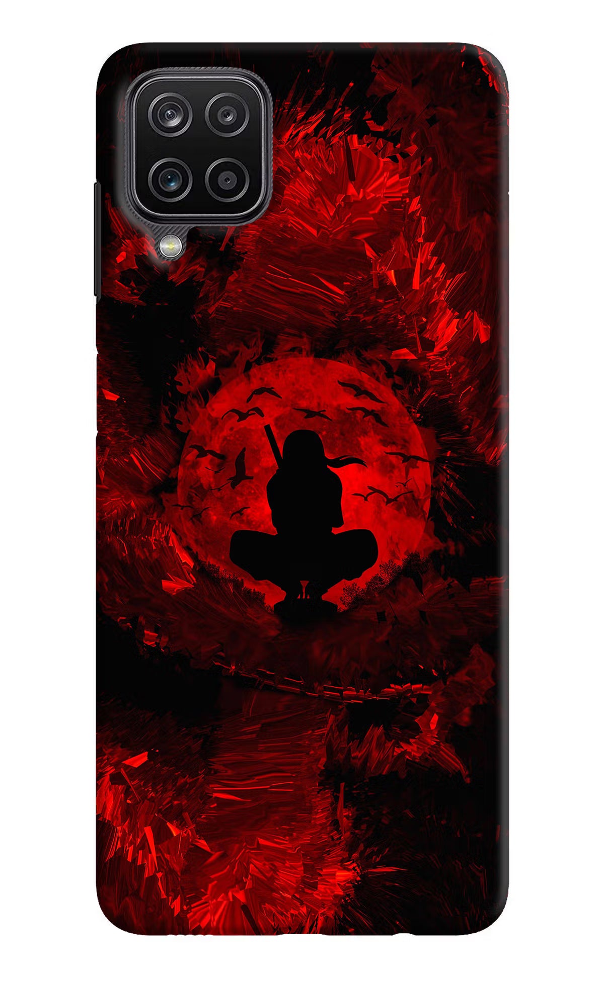 Itachi Uchiha Samsung M12/F12 Hard Case Back Cover by Casekaro