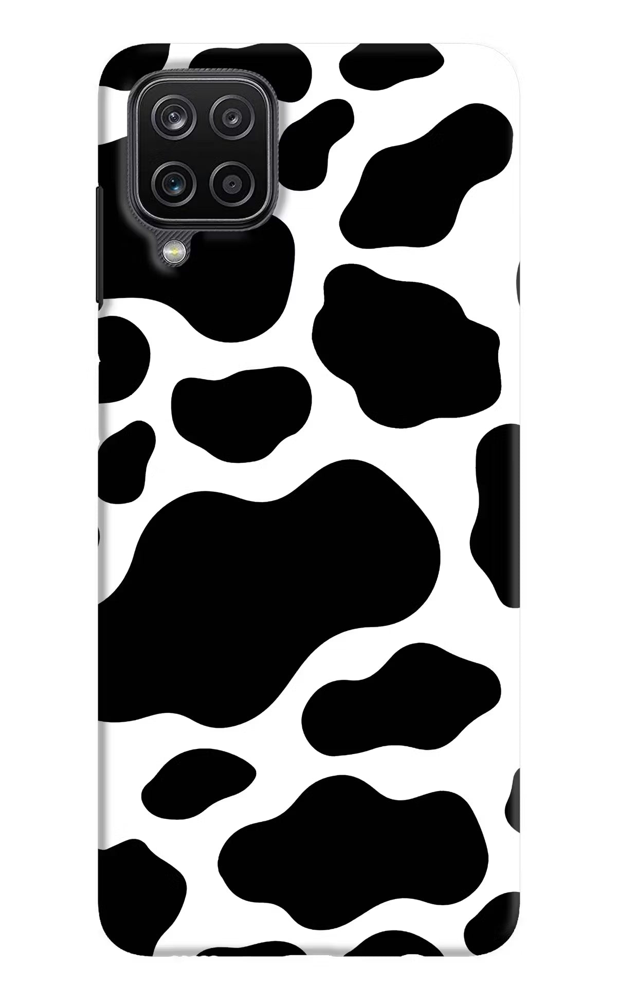 Cow Spots Samsung M12/F12 Hard Case Back Cover by Casekaro
