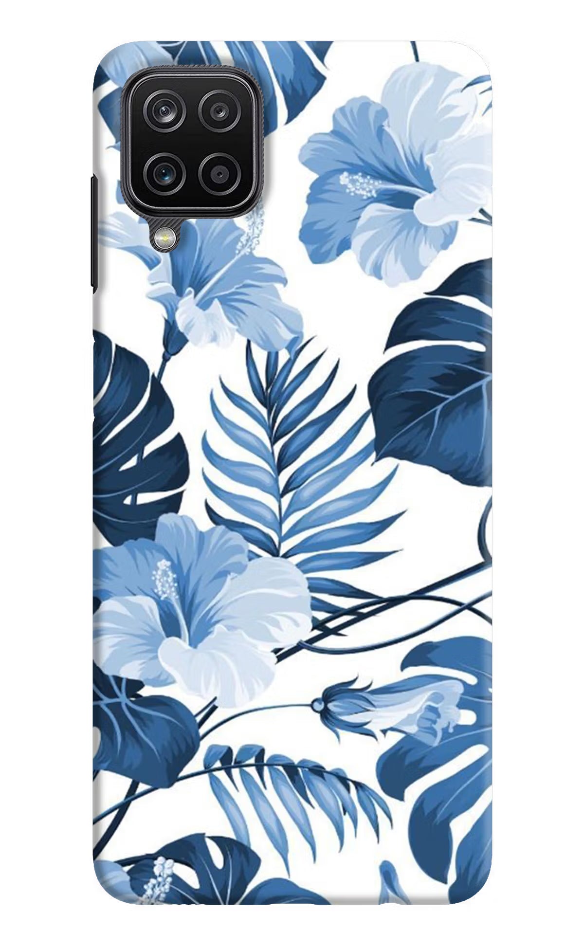 Fabric Art Samsung M12/F12 Hard Case Back Cover by Casekaro