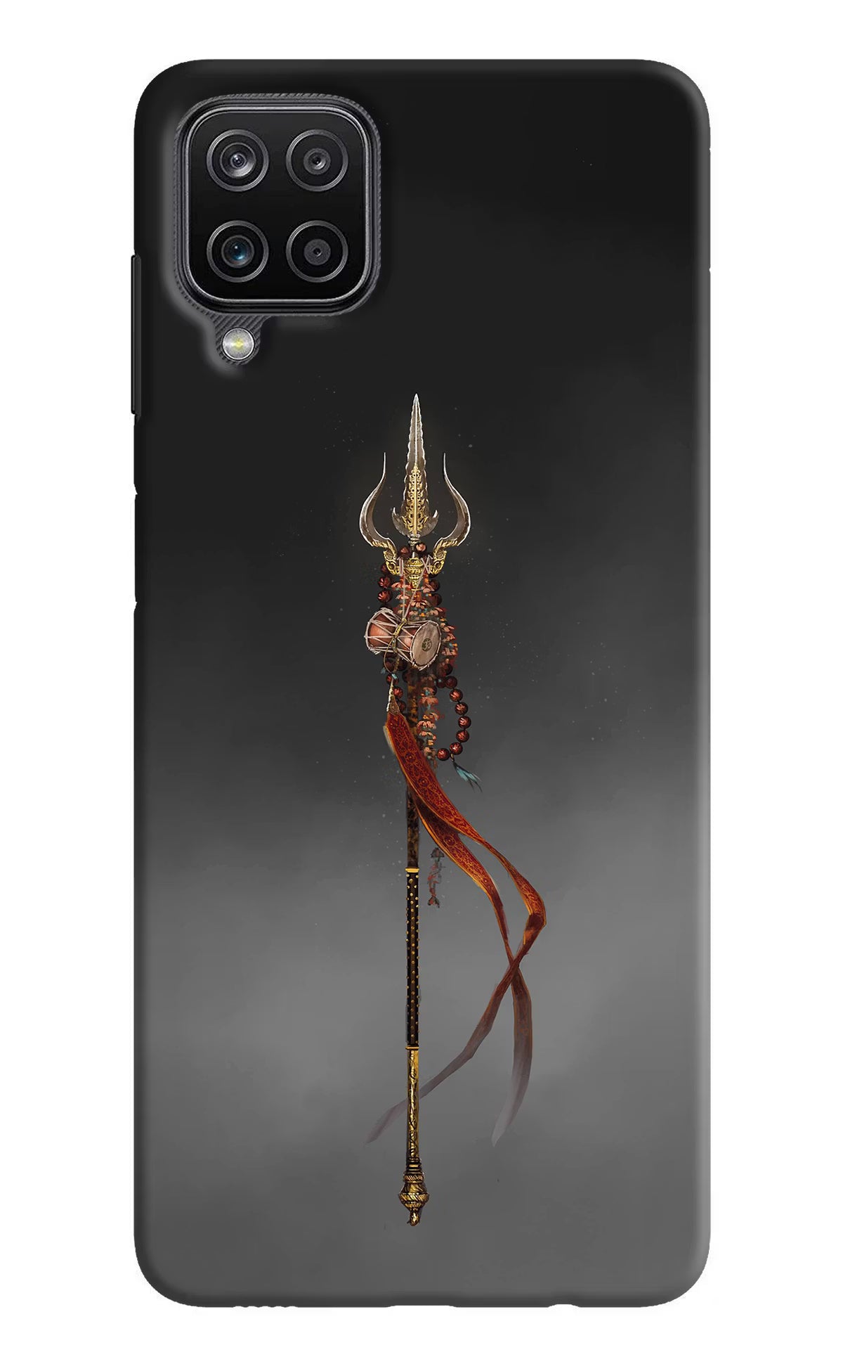 Shiv Trishul Samsung M12/F12 Hard Case Back Cover by Casekaro