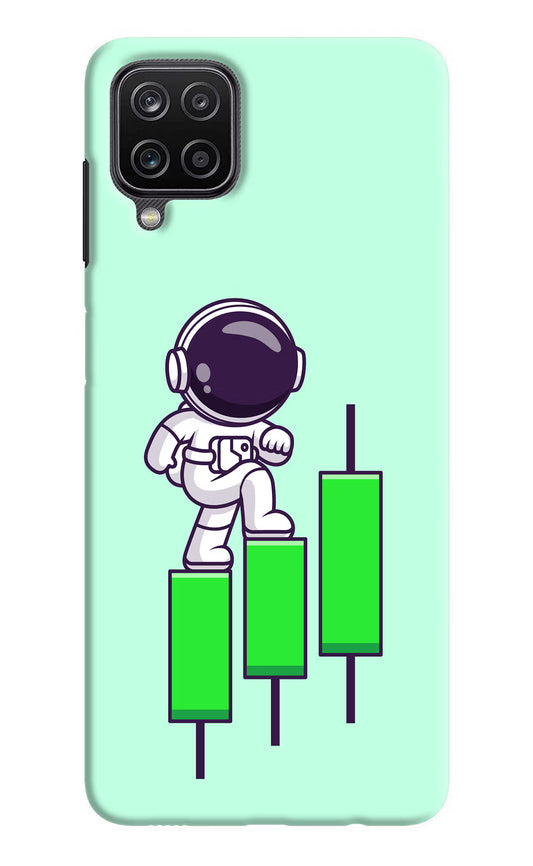 Astronaut Trader Samsung M12/F12 Hard Case Back Cover by Casekaro