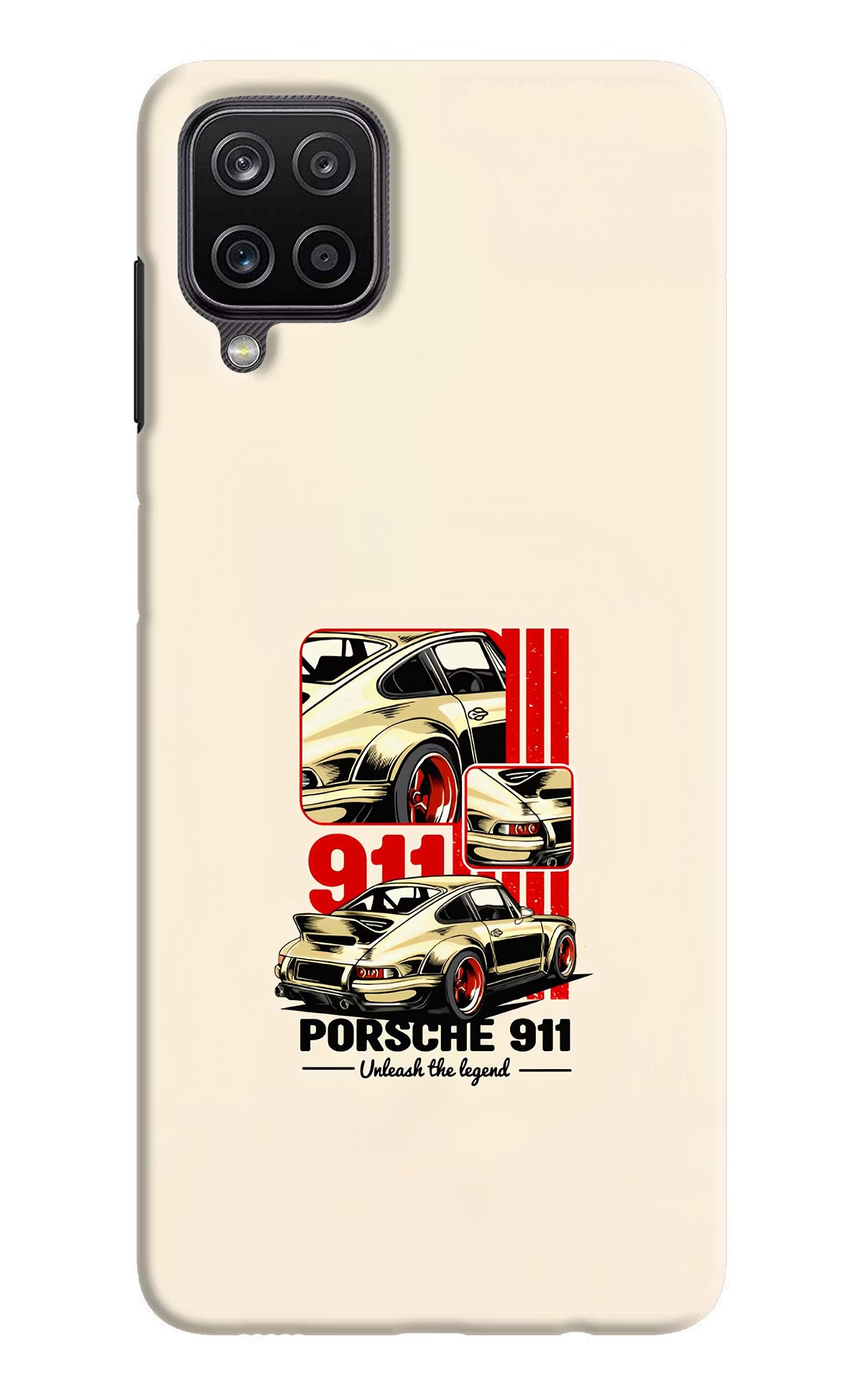 Classic Porsche 911 Samsung M12/F12 Hard Case Back Cover by Casekaro