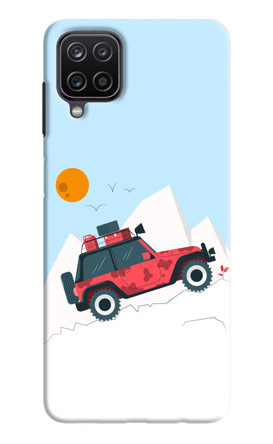 Mountain Trail Beast Samsung M12/F12 Hard Case Back Cover by Casekaro
