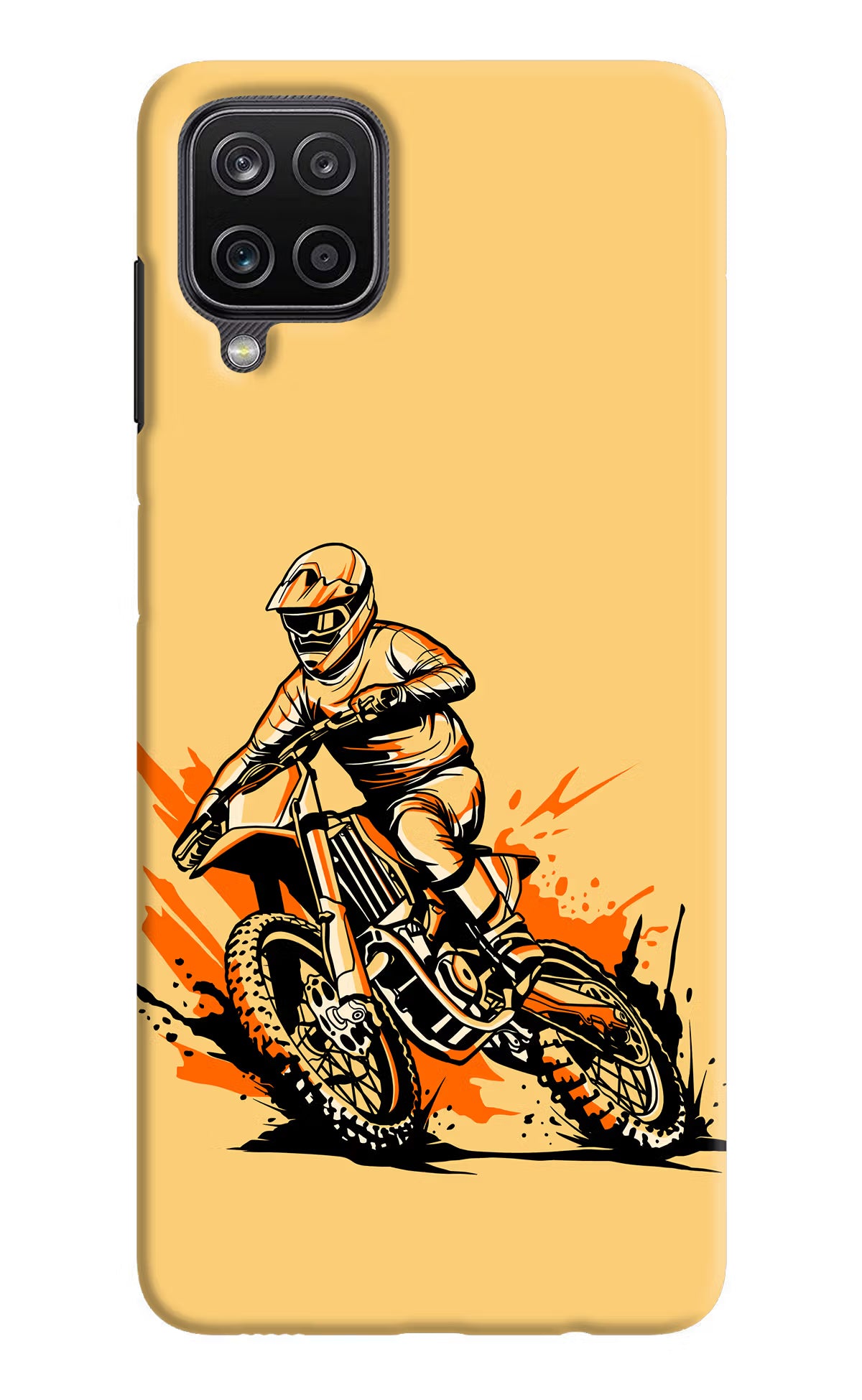 Off-Road Fury Samsung M12/F12 Hard Case Back Cover by Casekaro