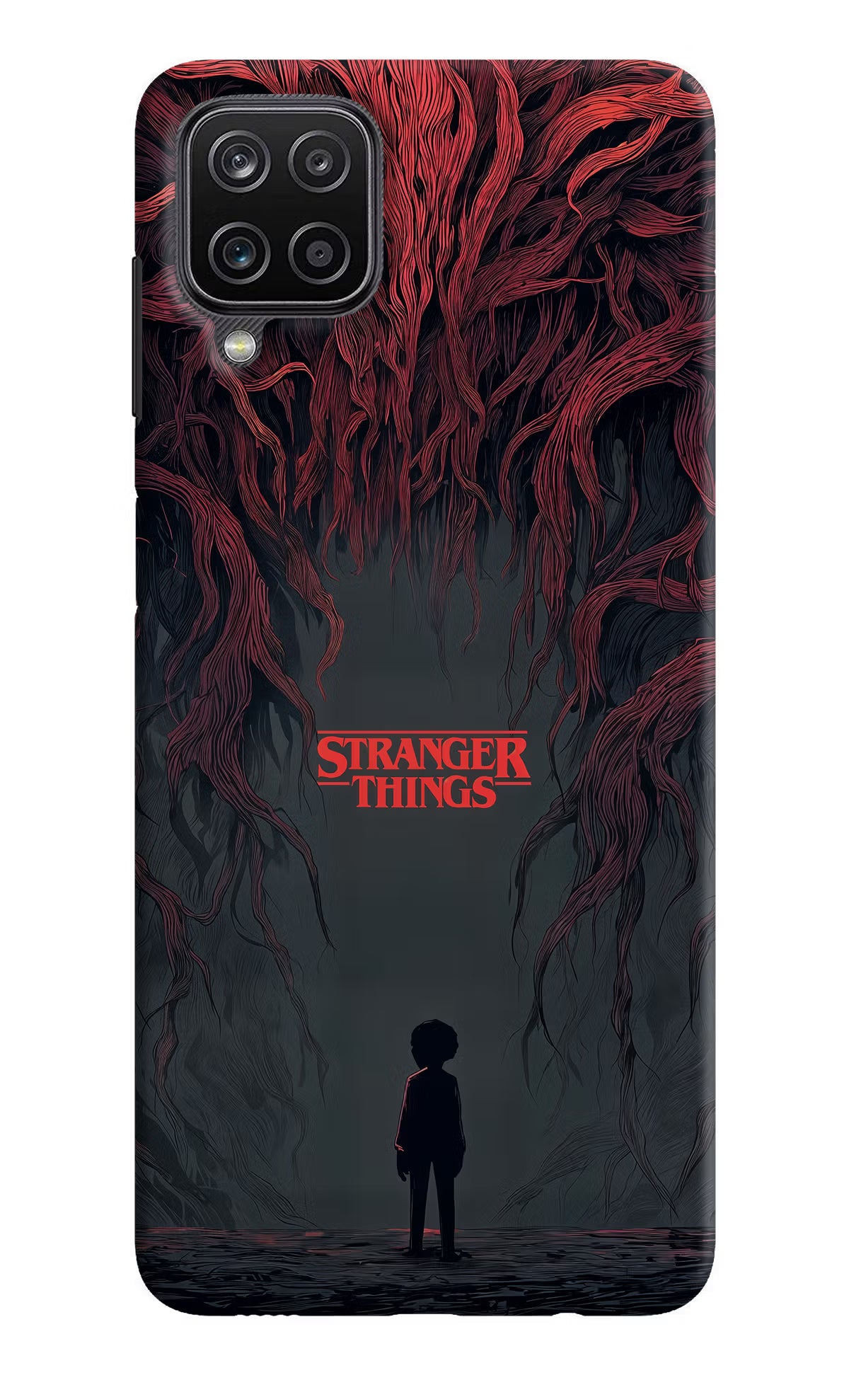 Ordinary Things Dark Side Samsung M12/F12 Hard Case Back Cover by Casekaro