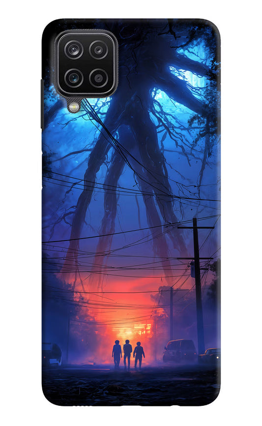 Ordinary Things Shadow Samsung M12/F12 Hard Case Back Cover by Casekaro