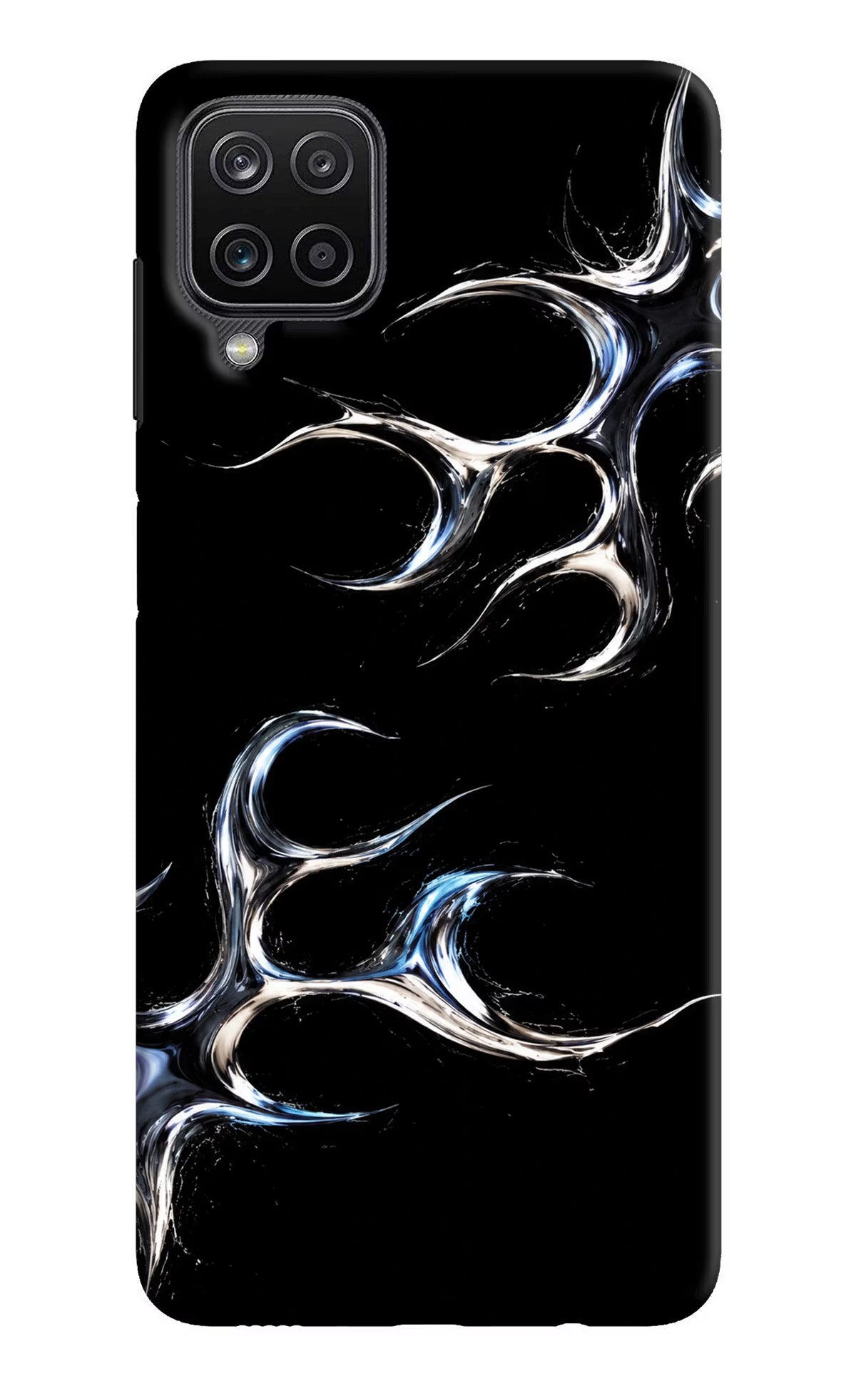 Chrome Tribal Samsung M12/F12 Hard Case Back Cover by Casekaro