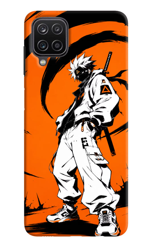 Street Samurai  Samsung M12/F12 Hard Case Back Cover by Casekaro