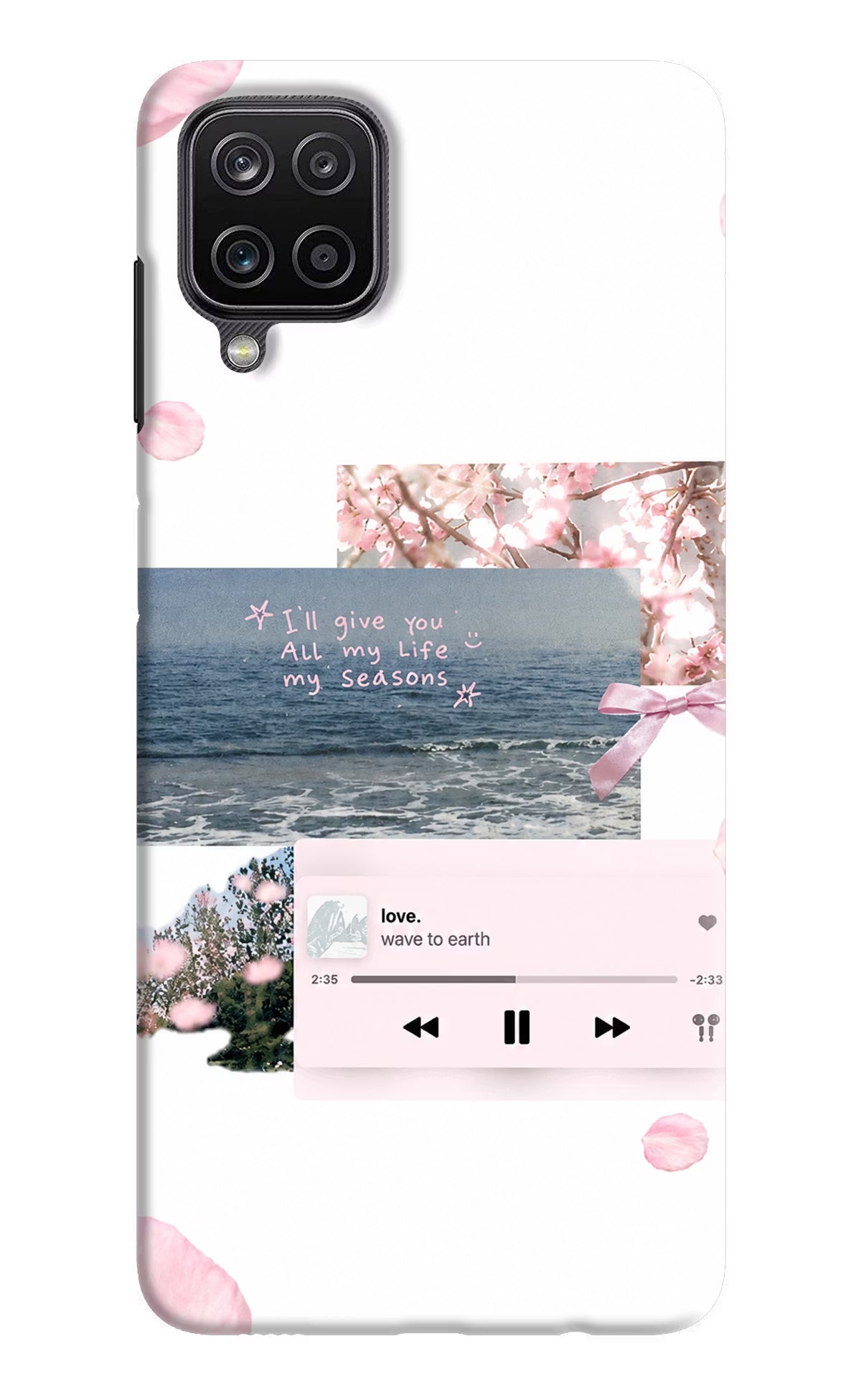 Wave to earth Samsung M12/F12 Back Cover