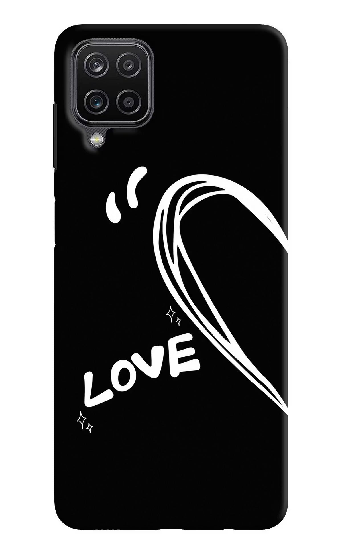 Love Line Samsung M12/F12 Back Cover