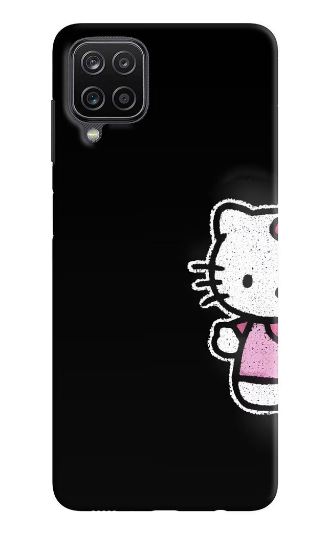 Kitty Charm Samsung M12/F12 Hard Case Back Cover by Casekaro