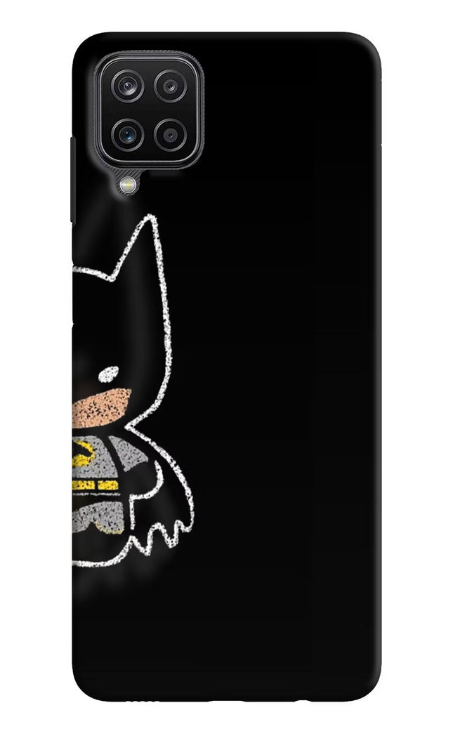Bat Kitty Samsung M12/F12 Hard Case Back Cover by Casekaro