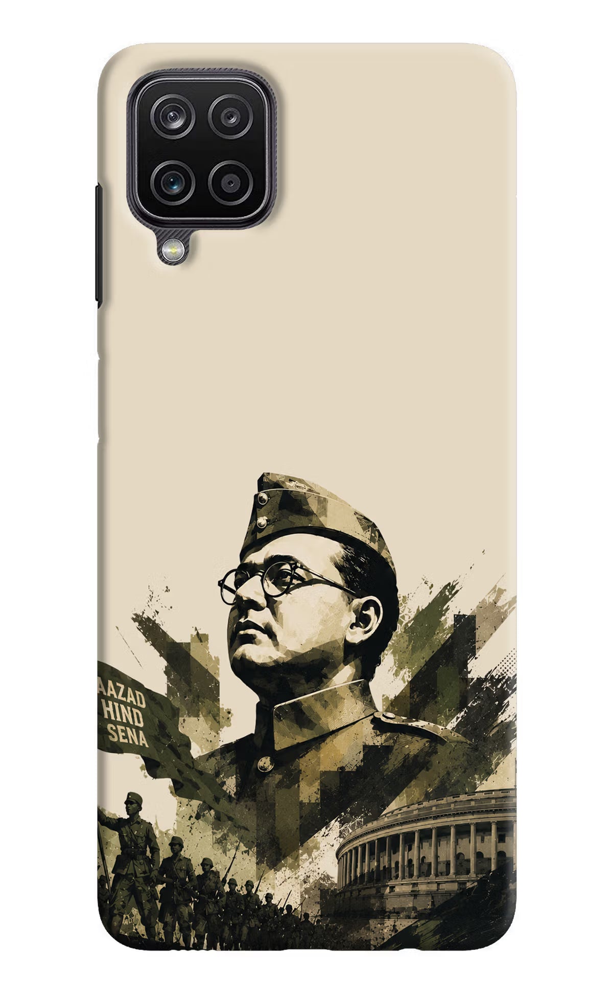 Netaji Rising Samsung M12/F12 Back Cover