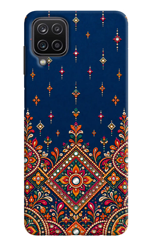 Neel Noor Samsung M12/F12 Hard Case Back Cover by Casekaro