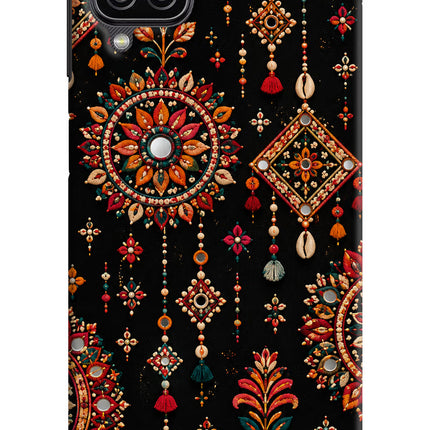 Boho Noir Samsung M12/F12 Back Cover