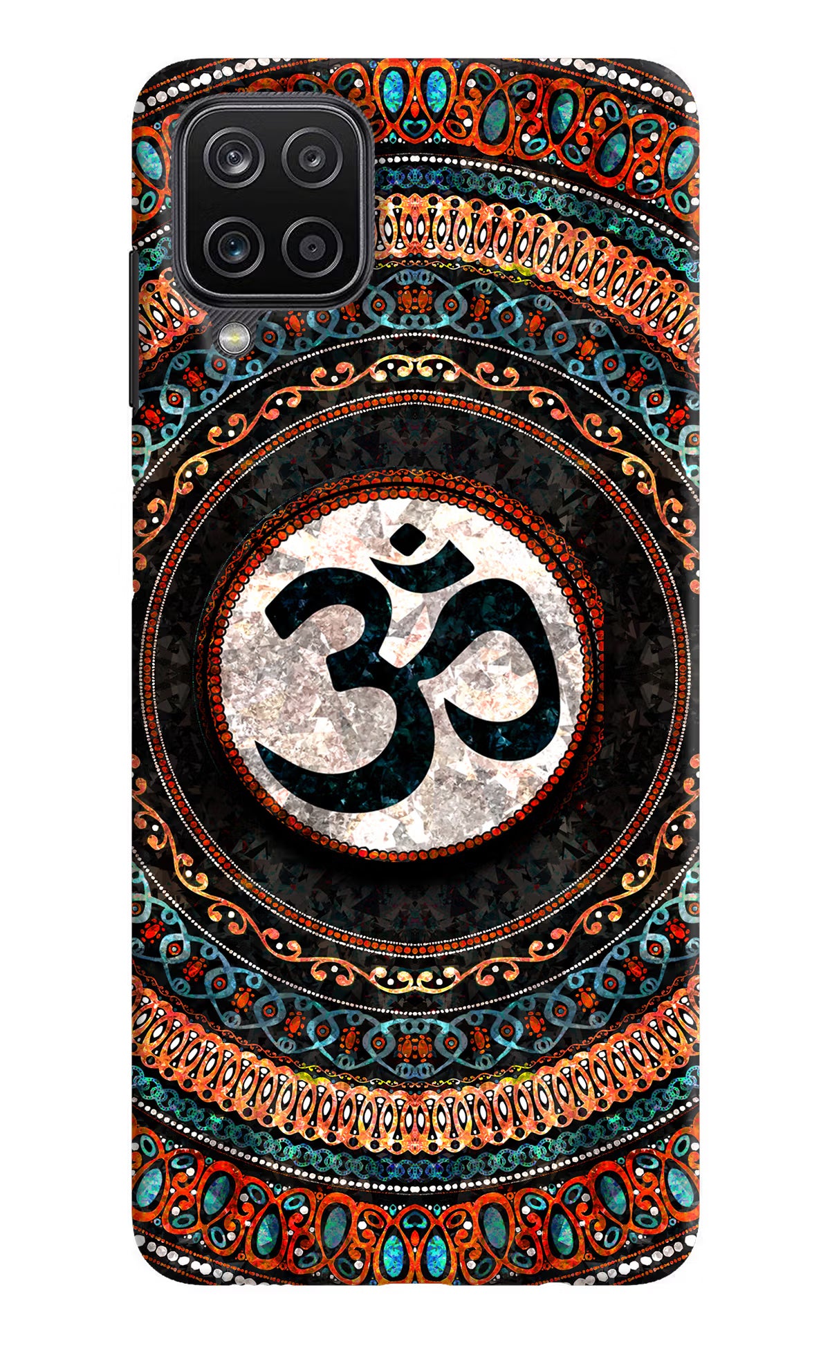 Om Culture Samsung M12/F12 Pop Case by Casekaro