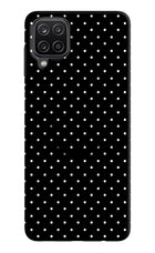 White Dots Samsung M12/F12 Pop Case by Casekaro