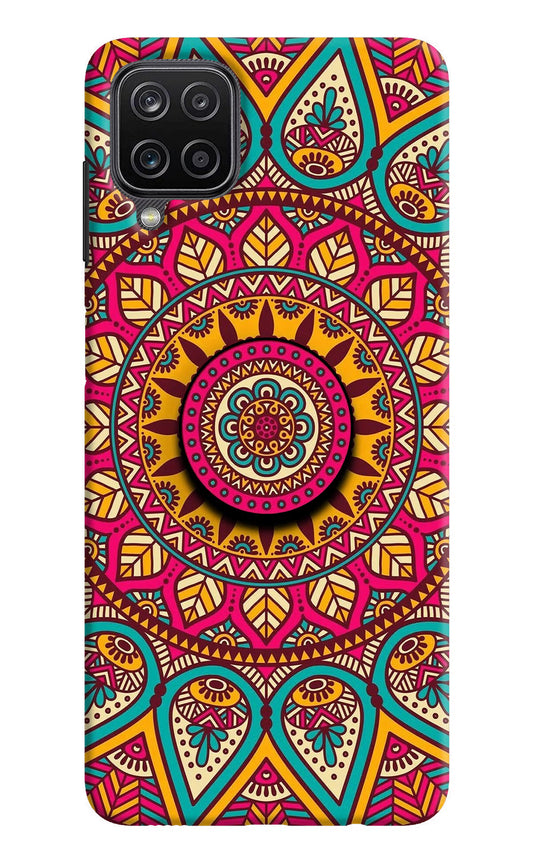 Mandala Samsung M12/F12 Pop Case by Casekaro