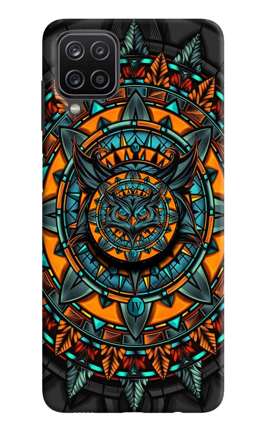 Angry Owl Samsung M12/F12 Pop Case, Hard case