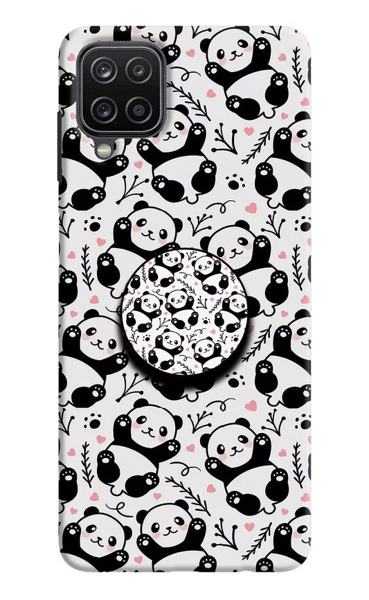 Cute Panda Samsung M12/F12 Pop Case by Casekaro