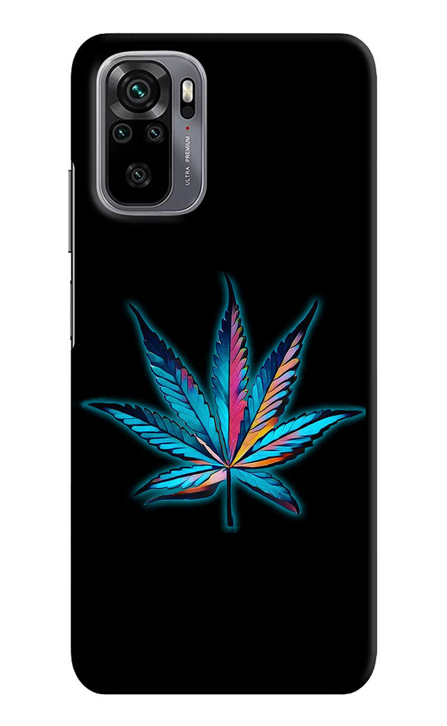 Weed Redmi Note 10/10S Hard Case Back Cover by Casekaro