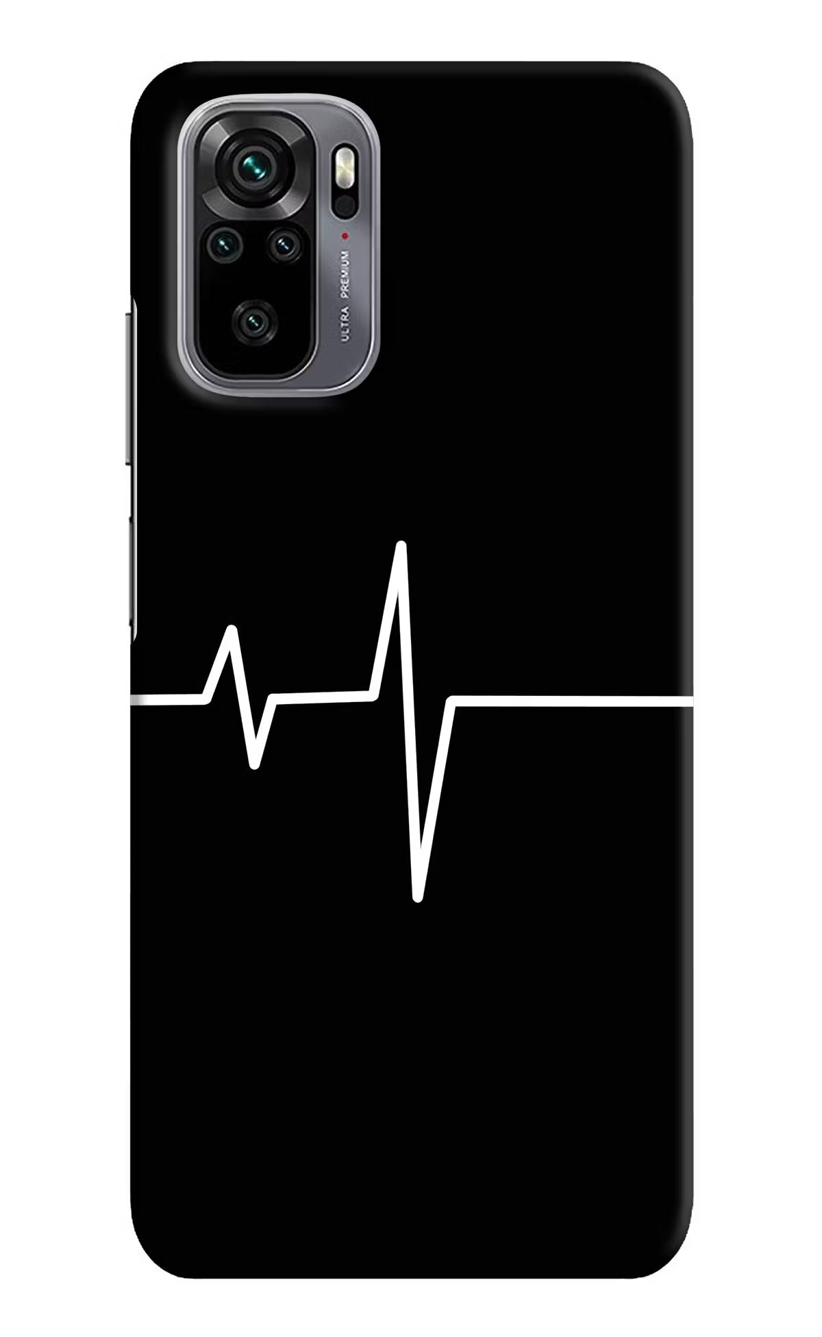Heart Beats Redmi Note 10/10S Hard Case Back Cover by Casekaro