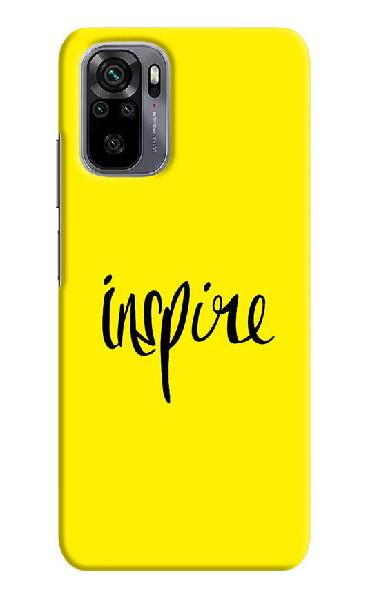 Inspire Redmi Note 10/10S Hard Case Back Cover by Casekaro