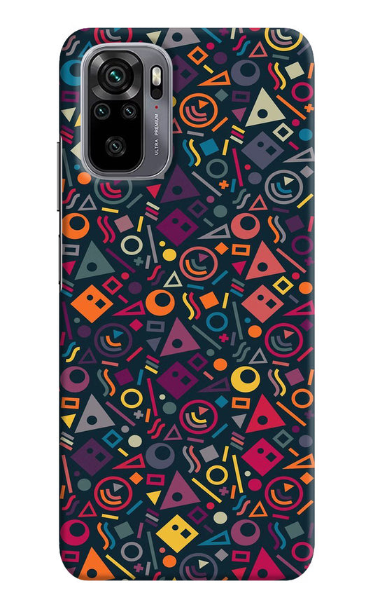 Geometric Abstract Redmi Note 10/10S Hard Case Back Cover by Casekaro