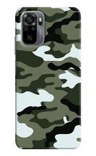 Camouflage Redmi Note 10/10S Hard Case Back Cover by Casekaro