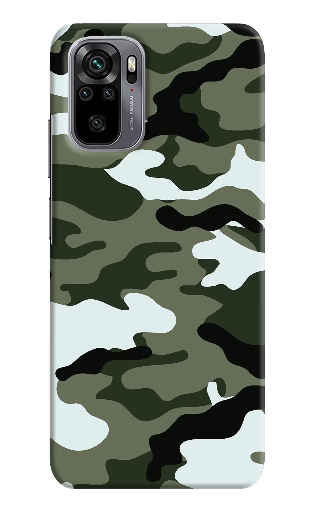 Camouflage Redmi Note 10/10S Hard Case Back Cover by Casekaro