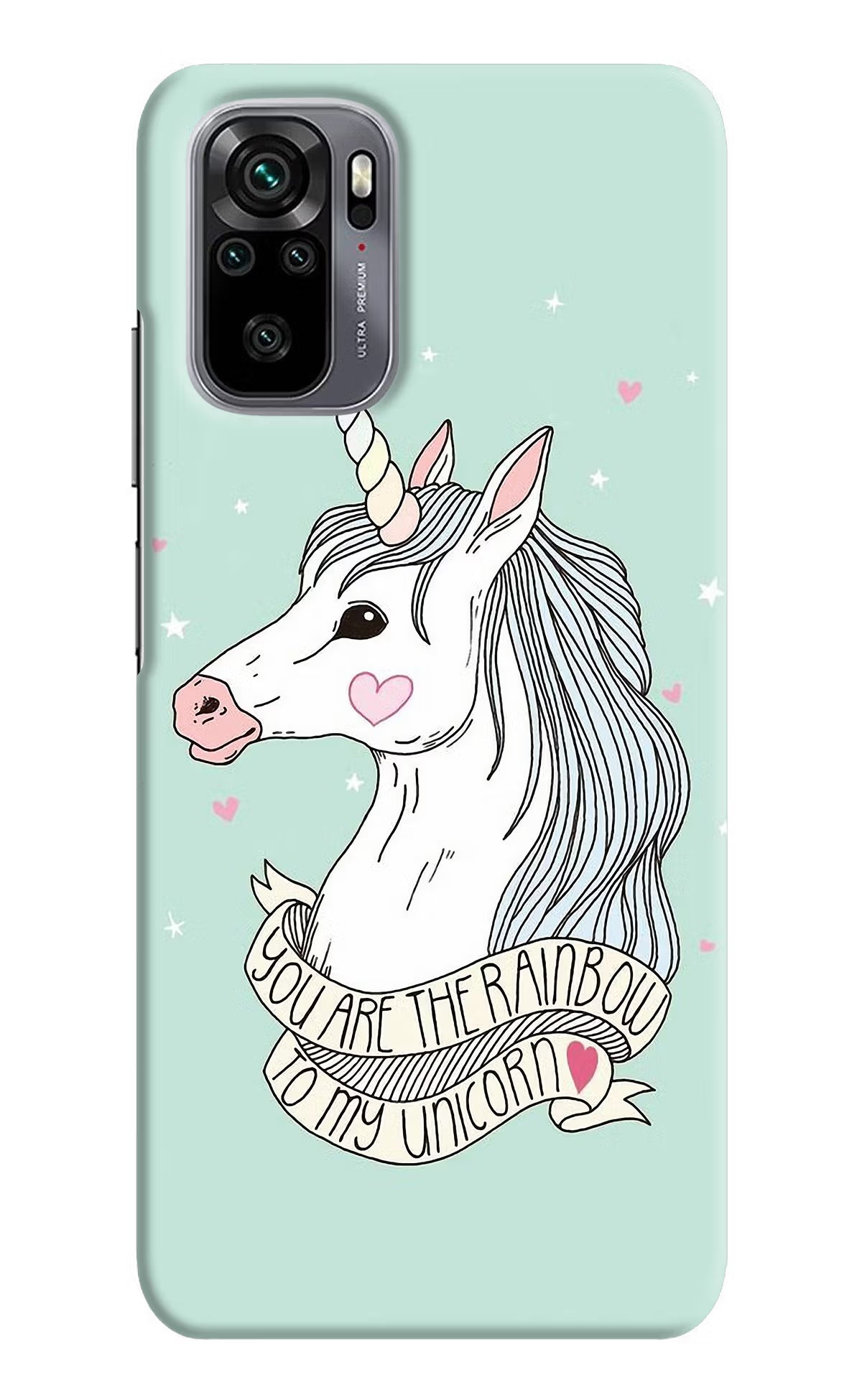Unicorn Wallpaper Redmi Note 10/10S Hard Case Back Cover by Casekaro