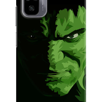 HULK Redmi Note 10/10S Hard Case Back Cover by Casekaro