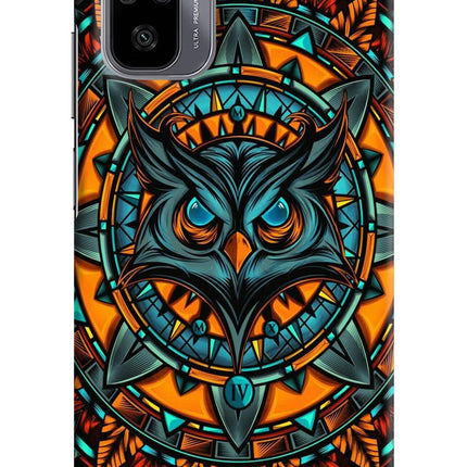 Angry Owl Art Redmi Note 10/10S Hard Case Back Cover by Casekaro