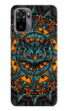 Angry Owl Art Redmi Note 10/10S Hard Case Back Cover by Casekaro