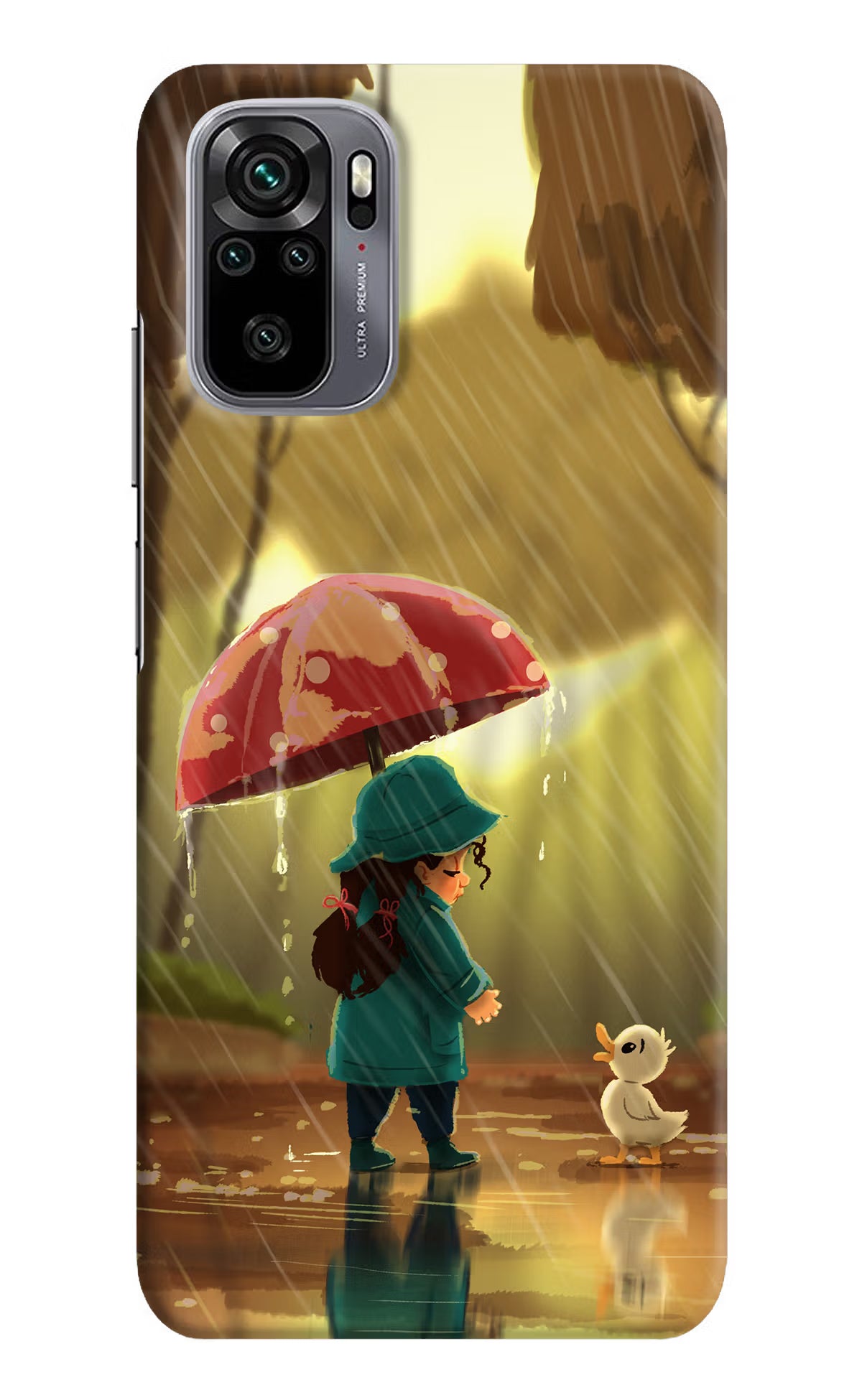 Rainy Day Redmi Note 10/10S Hard Case Back Cover by Casekaro