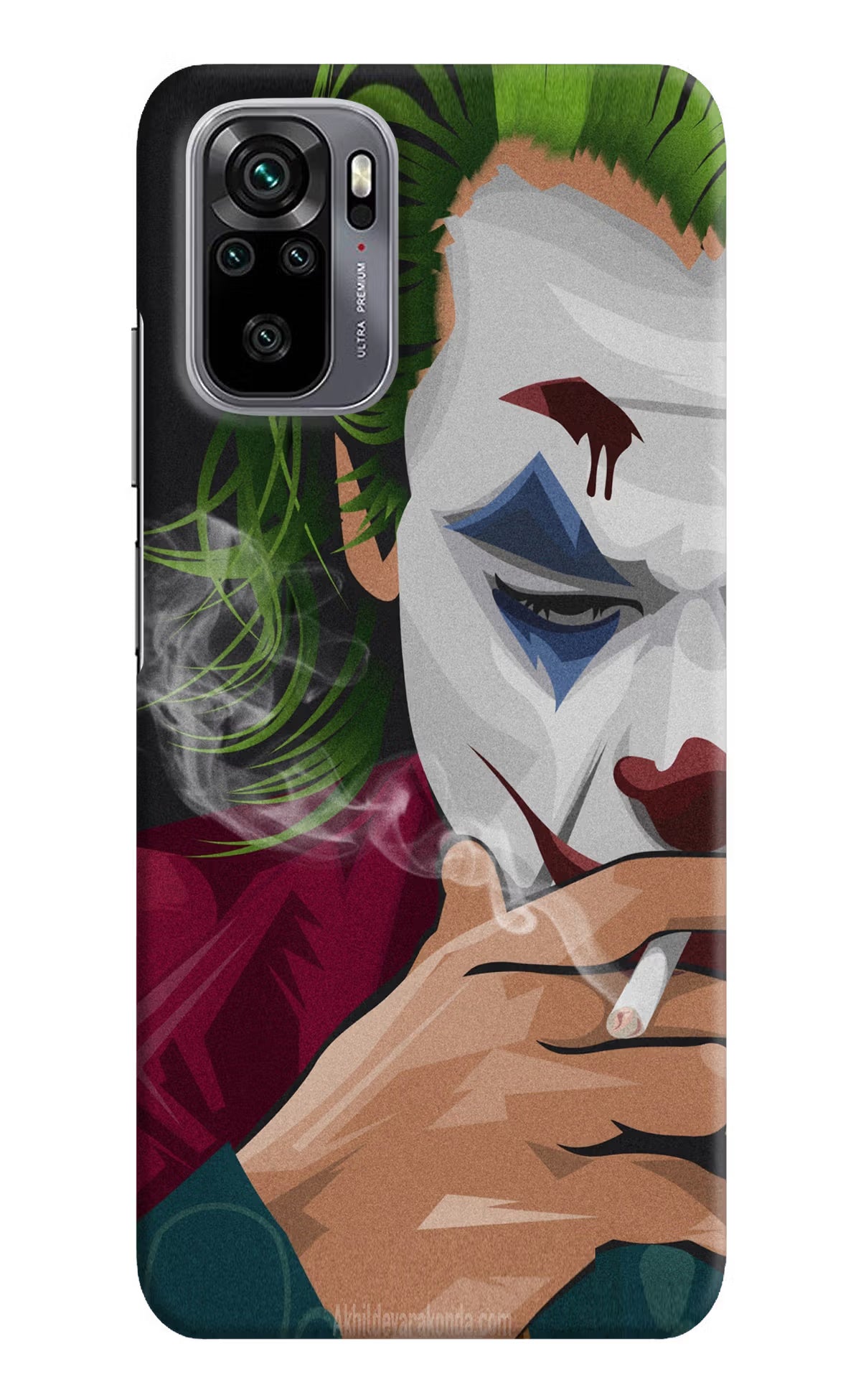 Joker Smoking Redmi Note 10/10S Hard Case Back Cover by Casekaro