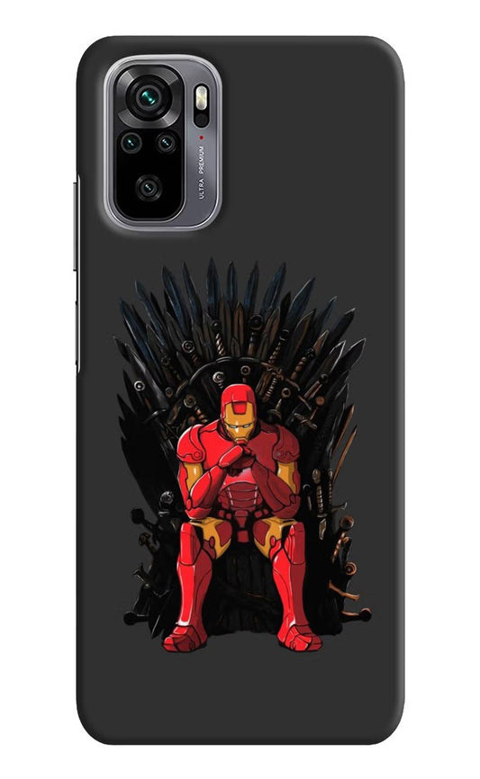 Ironman Throne Redmi Note 10/10S Hard Case Back Cover by Casekaro